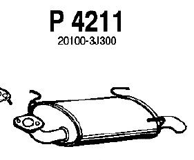Einddemper P4211