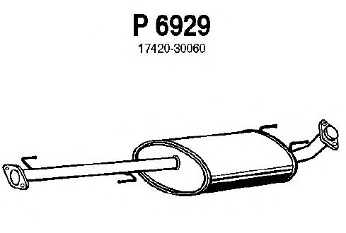 Middle Silencer P6929