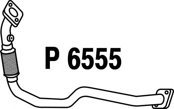 Egzoz borusu P6555