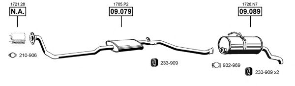 Exhaust System CI090275