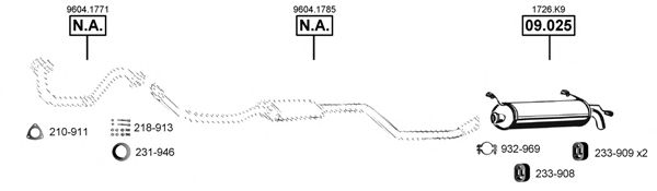 Exhaust System CI092800