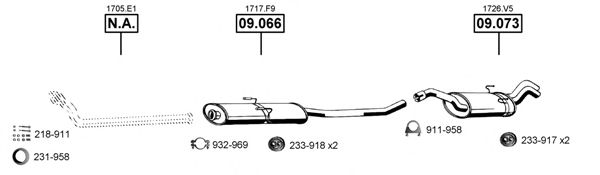 Exhaust System PE080350