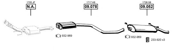 Exhaust System CI092505