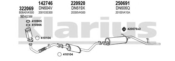 Exhaust System 270502E