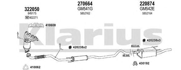 Exhaust System 391668E
