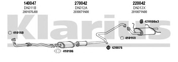 Exhaust System 270219E
