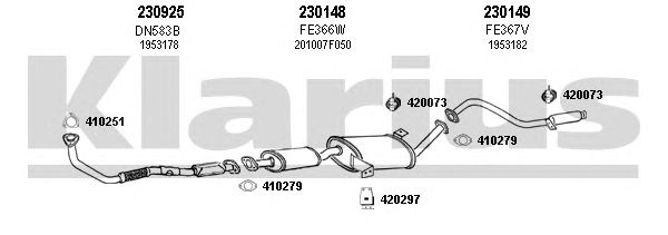 Exhaust System 360812E