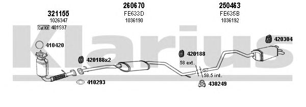 Exhaust System 361262E