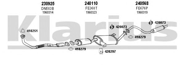 Exhaust System 361314E