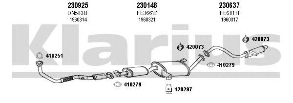 Exhaust System 361318E