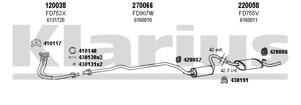 Exhaust System 361343E