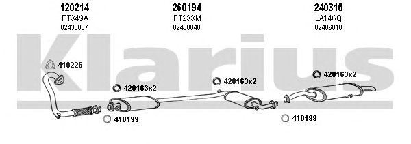 Exhaust System 510078E