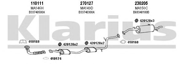 Exhaust System 570067E
