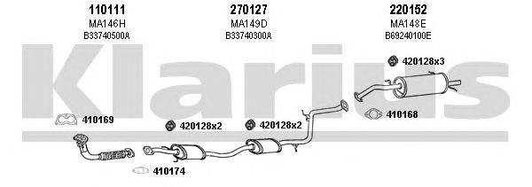 Exhaust System 570084E