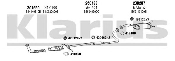 Exhaust System 570103E