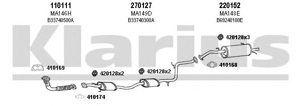 Exhaust System 570196E