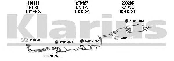 Exhaust System 570197E