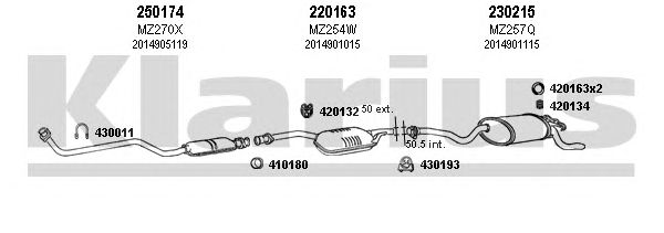 Exhaust System 600101E
