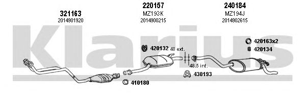 Exhaust System 600108E