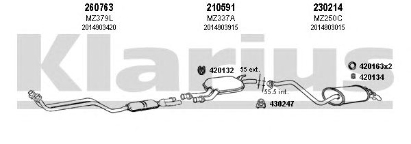 Exhaust System 600240E