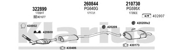 Exhaust System 630709E