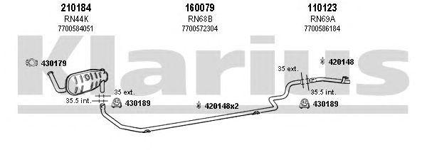 Exhaust System 720006E