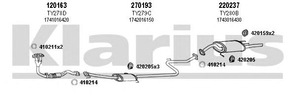 Exhaust System 900113E