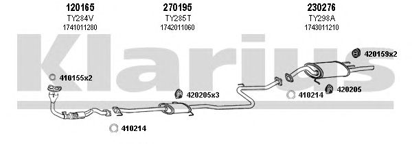 Exhaust System 900122E