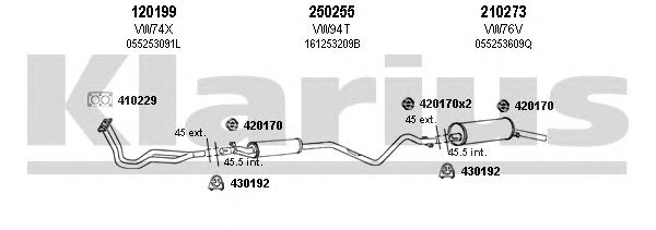 Exhaust System 930026E