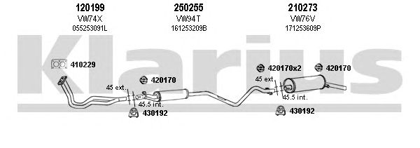 Exhaust System 930359E