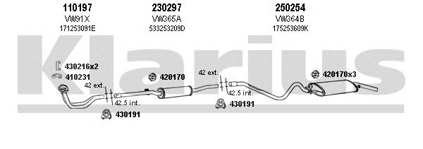 Exhaust System 930542E