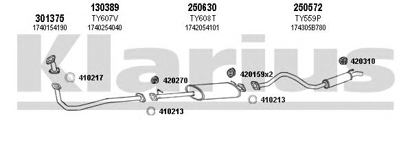 Exhaust System 900374E