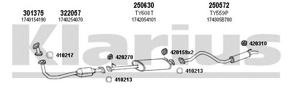 Exhaust System 900453E