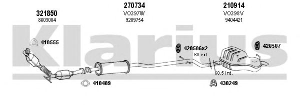 Exhaust System 960352E