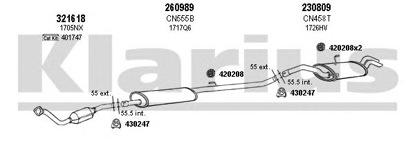 Exhaust System 180659E