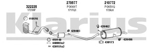 Exhaust System 631017E