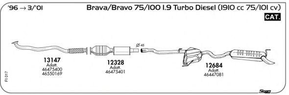Exhaust System FI017