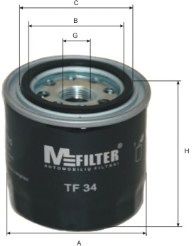 Oliefilter TF 34
