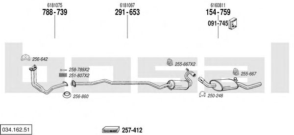 Exhaust System 034.162.51