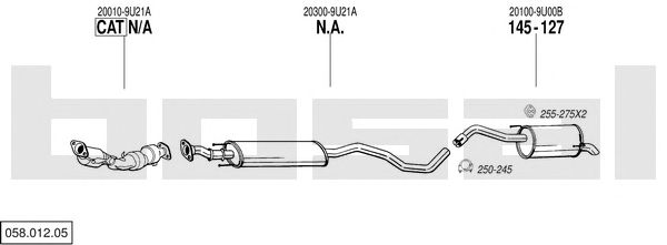 Exhaust System 058.012.05