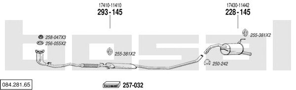 Exhaust System 084.281.65