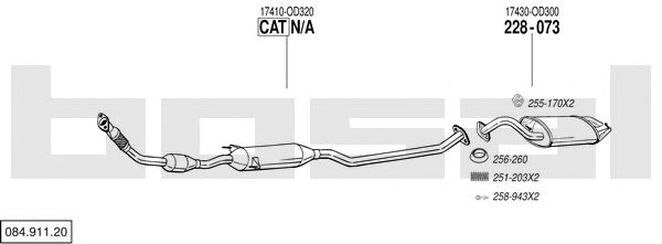 Exhaust System 084.911.20