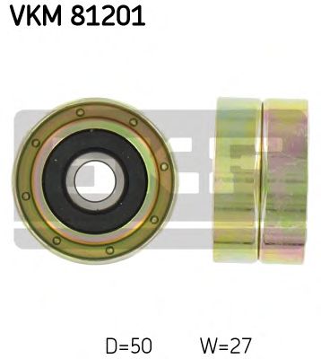 Deflection/Guide Pulley, timing belt VKM 81201