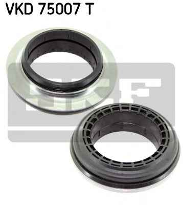 Anti-Friction Bearing, suspension strut support mounting VKD 75007 T