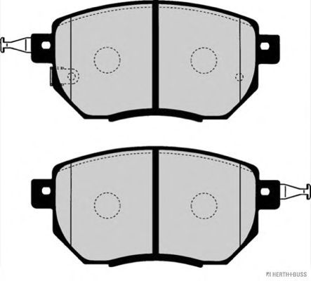 Brake Pad Set, disc brake J3601092