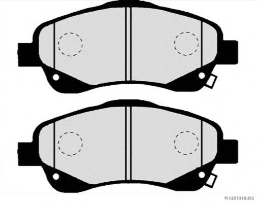 Brake Pad Set, disc brake J3602112