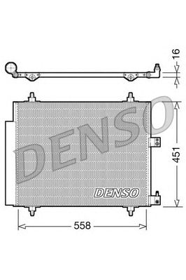 Condensator, airconditioning DCN21005