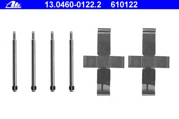 Accessory Kit, disc brake pads 13.0460-0122.2