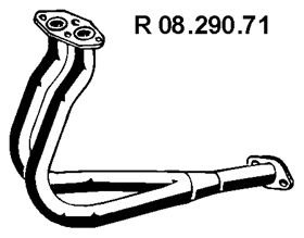 Exhaust Pipe 08.290.71