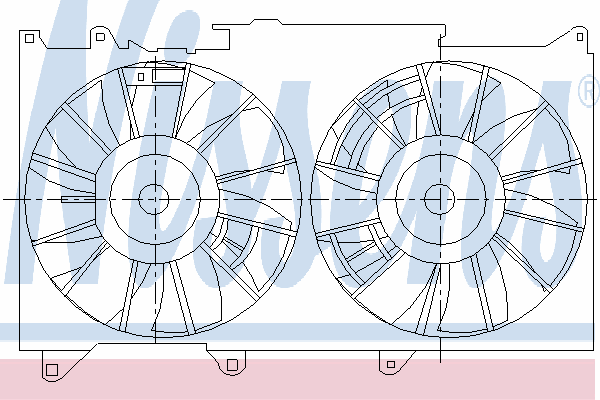 Fan, motor sogutmasi 85487